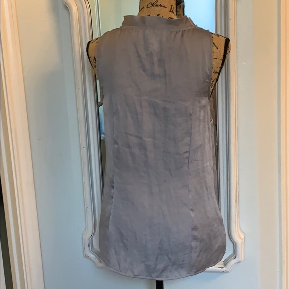 Loft Vertical Ruffle Tank - Picture 4 of 6